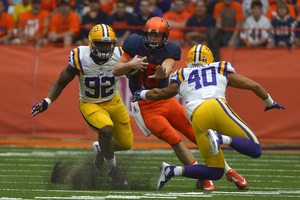 Zack Mahoney played quarterback for SU in 2015 against then-No. 8 LSU, a 10-point SU loss at the Carrier Dome. 