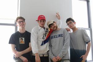 Noah Rosenberg, Jon Rahi, Josh Bonici and George Schaefer are Bandier students who collaborated to release the EP 